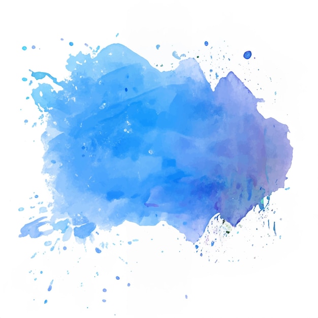 Hintergrund mit Aquarell-Spritzflecken