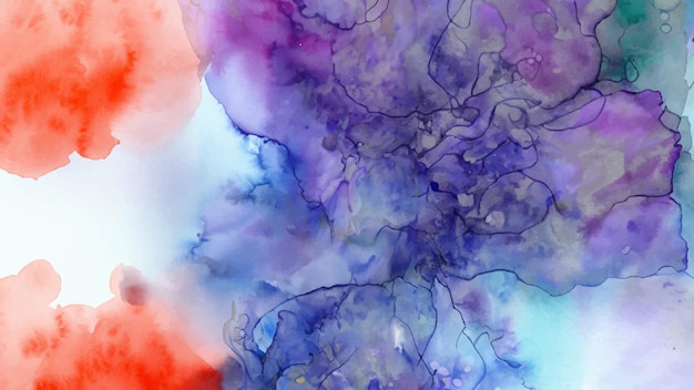 Hintergrund mit Aquarell