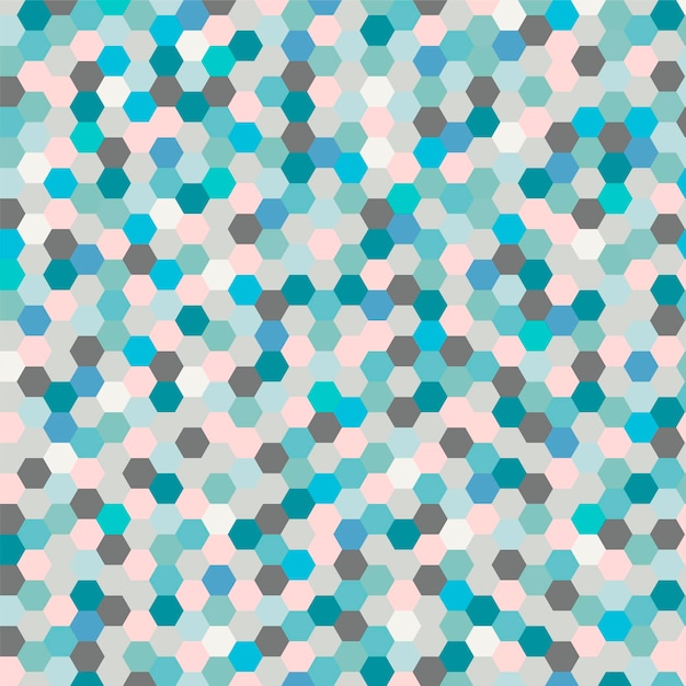 Hintergrund mit buntem glänzendem mosaik des musters abstrakte vektorillustration