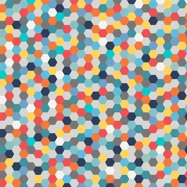 Hintergrund mit buntem glänzendem Mosaik des Musters abstrakte Vektorillustration