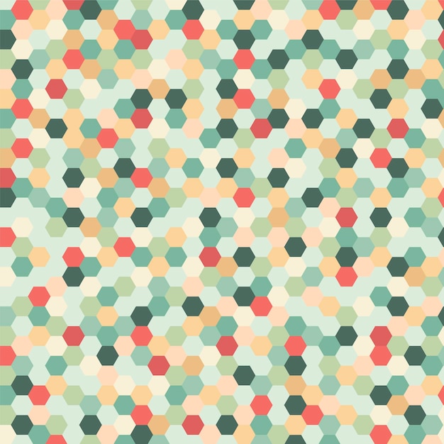 Hintergrund mit buntem glänzendem Mosaik des Musters abstrakte Vektorillustration