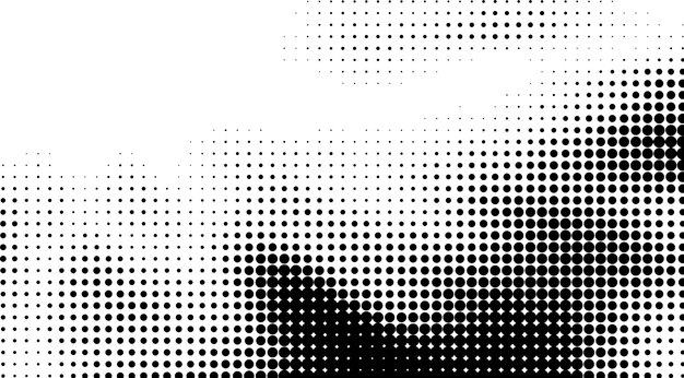 Hintergrund mit Halbton-Punkten Pop-Art-Vorlagen-Textur