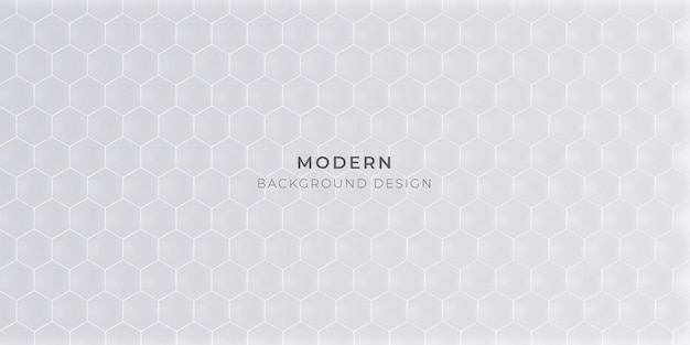 Hintergrund mit hexagonalem Muster-Vektor-Design