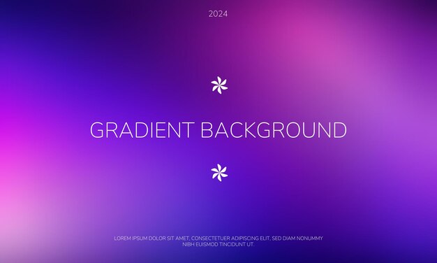 Hintergrund mit leuchtend violettem und rosa Gradient