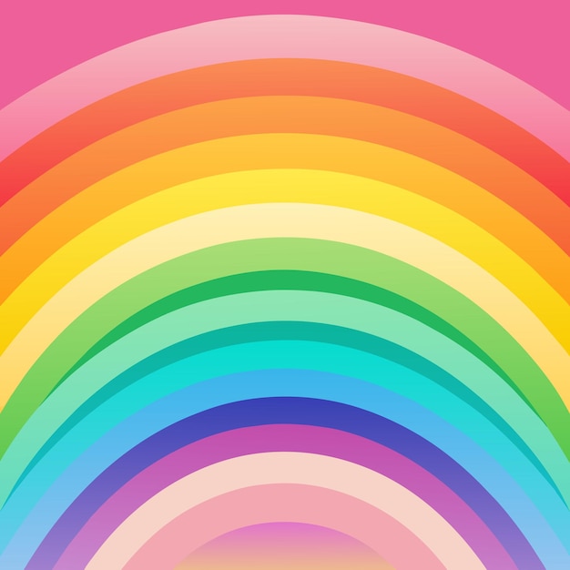 Hintergrund mit pastellfarbenem Regenbogen-Gradient