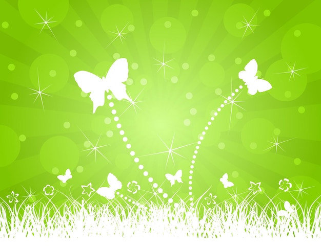 Hintergrund von butterfly2