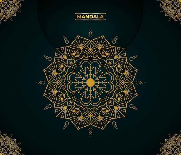 Hintergrund von luxus-mandala