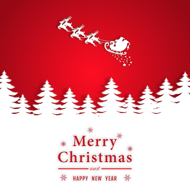 Hintergrund von Merry Christmas