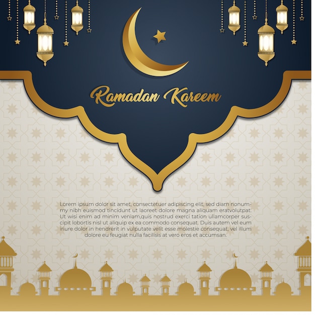 Hintergrund von Ramadan Kareem