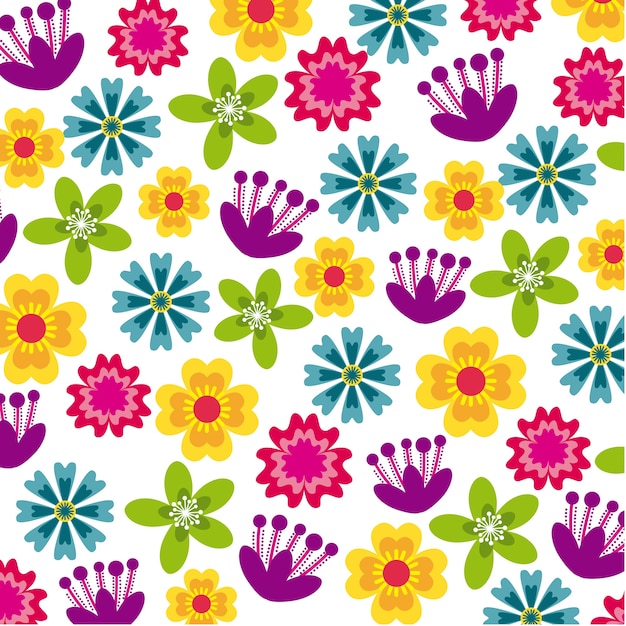 Hintergrund von schönen Blumen