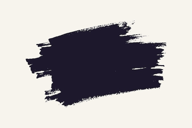 Hintergrunddesign mit schwarzem Pinselstrich