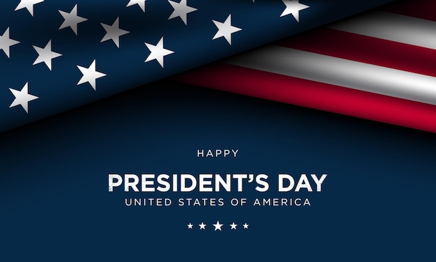 Hintergrunddesign zum Tag des Präsidenten