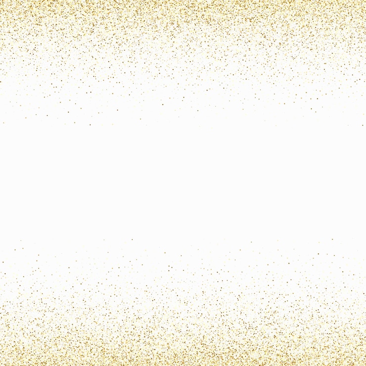 Vektor hintergrundgold glitzert auf weiß vektor-glitter-goldstaub