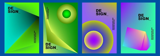 Hintergrundgradient für banner, poster, vorlage, design, flyer, broschüre usw. festlegen