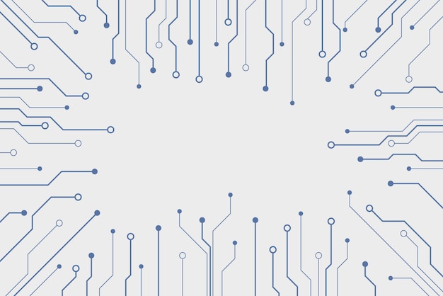 Hintergrundvektor der Leiterplattentechnologie