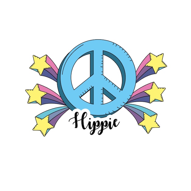 Hippie-icon-design