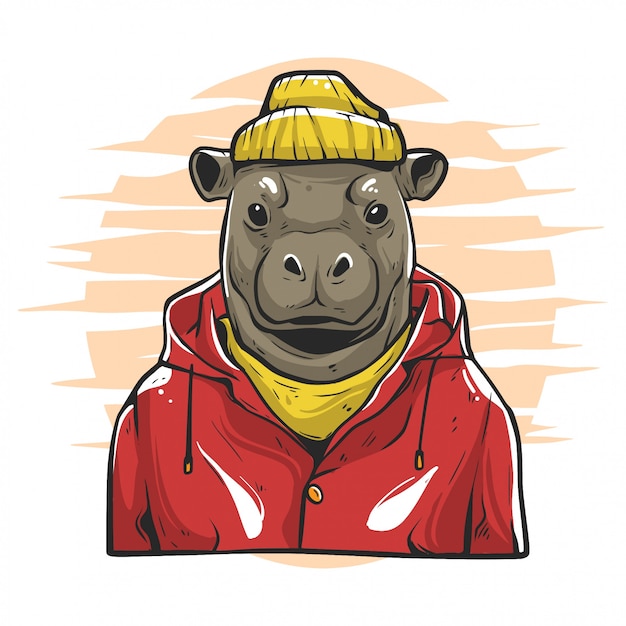 Hippos Hype Mode Illustration