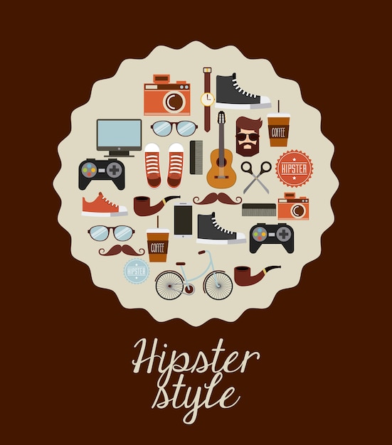 Hipster-stil-design