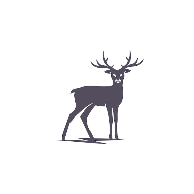 Hirsch-logo-design-symbol-vorlage