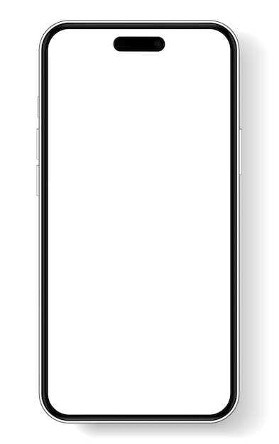 Hochwertiges 3D-Smartphone-Mockup mit unterschiedlichem Winkel und isolierter Hintergrund für die mobile App