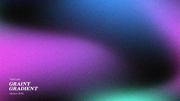 Hochwertiges welliges Schneiden hellblau rosa grün schwarz Gradient körnig Geräusch Texturvektor