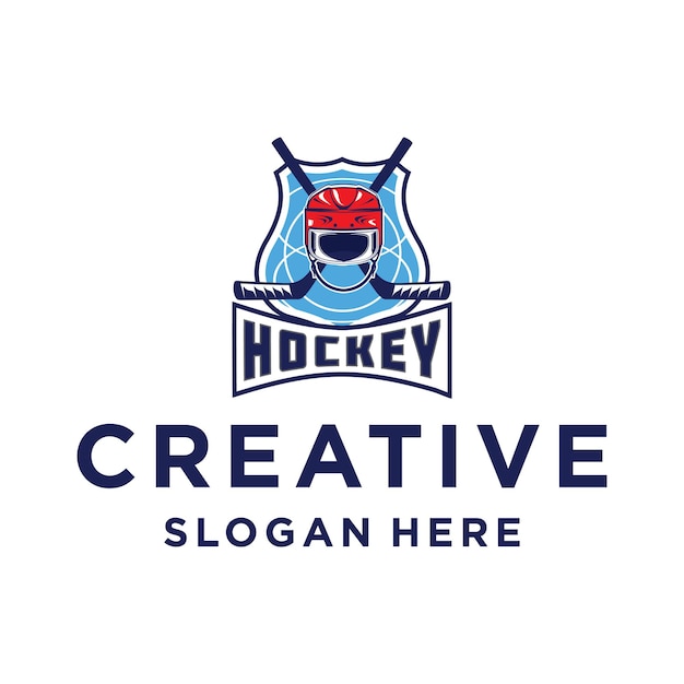 Vektor hockey-liga-emblem