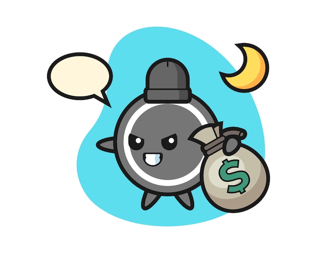 Hockey puck cartoon stahl das geld