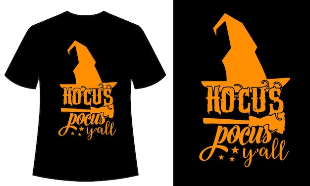 Hocus Pocus, ihr Typografie-T-Shirt-Design