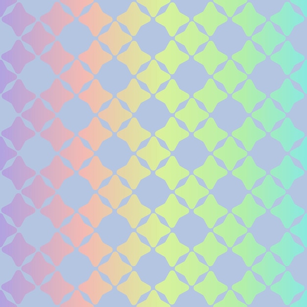 Hologramm-Texturmuster Vektorgradient Iridescent-Hintergrund