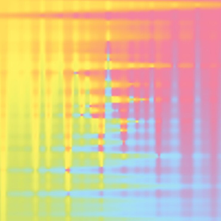 Vektor holographischer abstrakter hintergrund der fantasie mit regenbogenmasche.