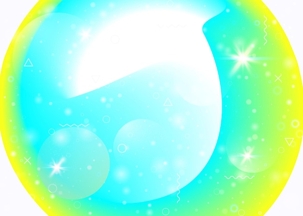 Holographischer Hintergrund mit lebendigen Regenbogengradienten Dynamisch f