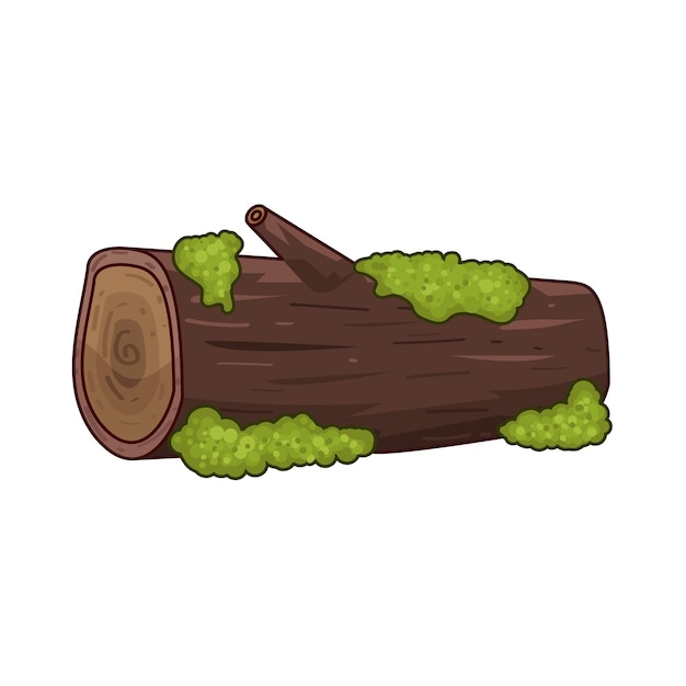 Holz-Illustration