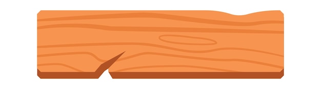 Vektor holzbrett straßenschild vektor-illustration