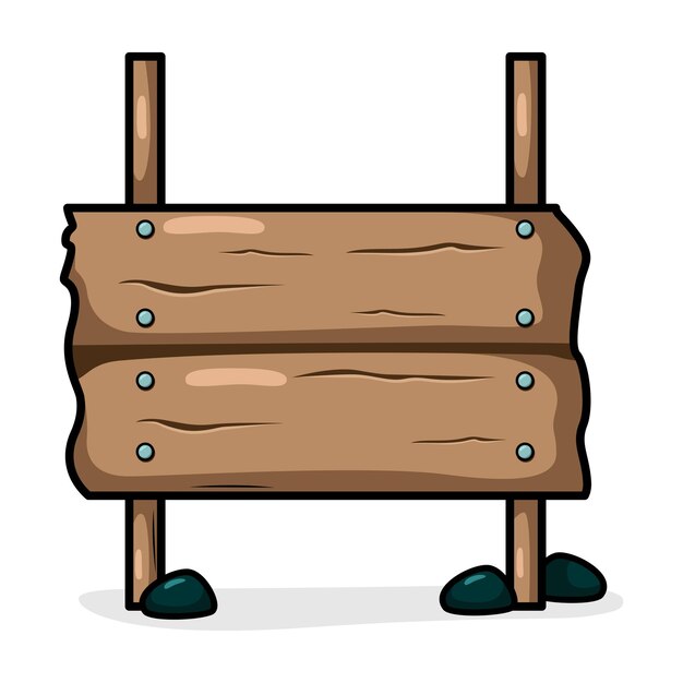 Holzrahmen-Natur mit Blattillustration