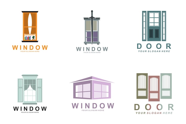 Home-fenster-logo home interior-icon-design