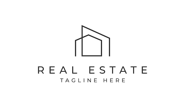 Home Immobilien Symbol Vektor Illustration Template Design Marketing-Logo