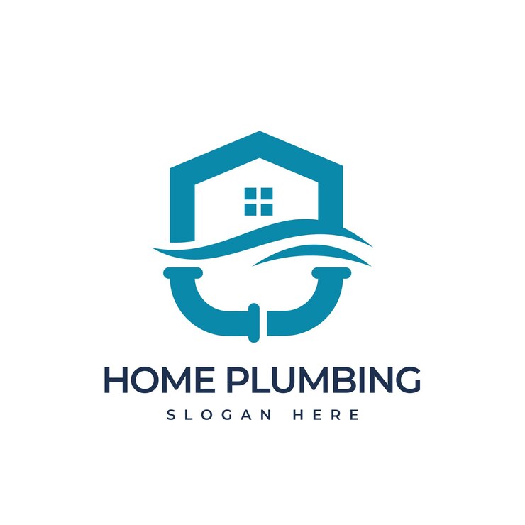 Home Sanitär- und Heizungsservice Logo Inspiration Template Design Vektor Illustration Symbol Symbol