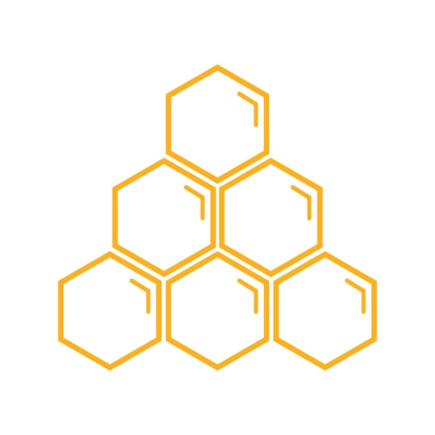 Honig-logo und vektor