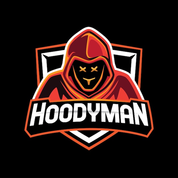 Hoodyman gaming-maskottchen-logo-design