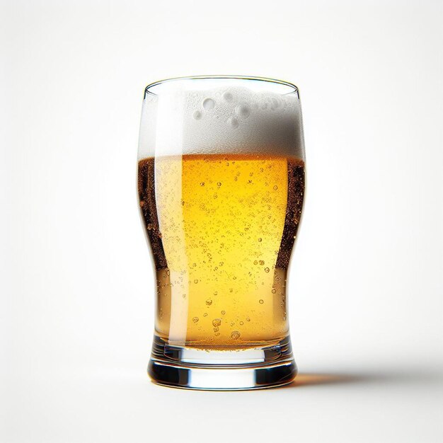 Hoppy glass pint mug of beer vektorillustration isoliert auf weißem icon emoji tapete ale draft