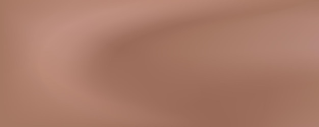 Horizontaler Gradient-Hintergrund im Jahr 2025 Farbtönen Schokoladenmousse und beige Seide Leerer Hintergrund
