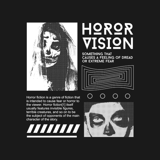 Horor vision-t-shirt-designs