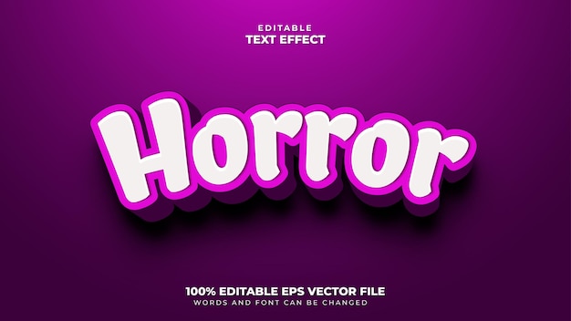 Horror-3d-texteffekt