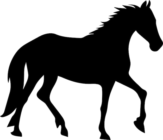 Vektor horse vector silhouette illustration