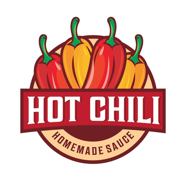 Hot chili logo design