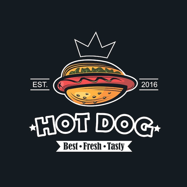 Hot dog poster