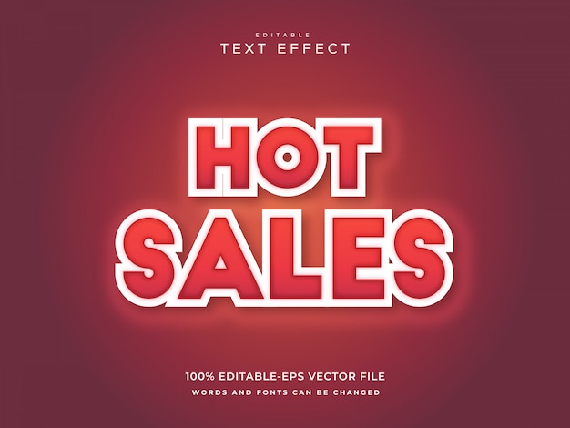 Vektor hot sales-texteffekt