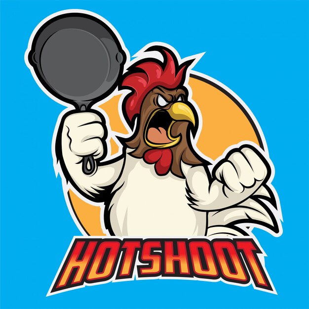 Hot shoot esport logo