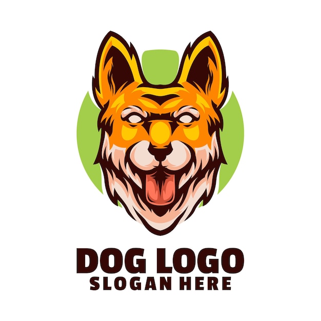 Hund-logo-design-vorlage