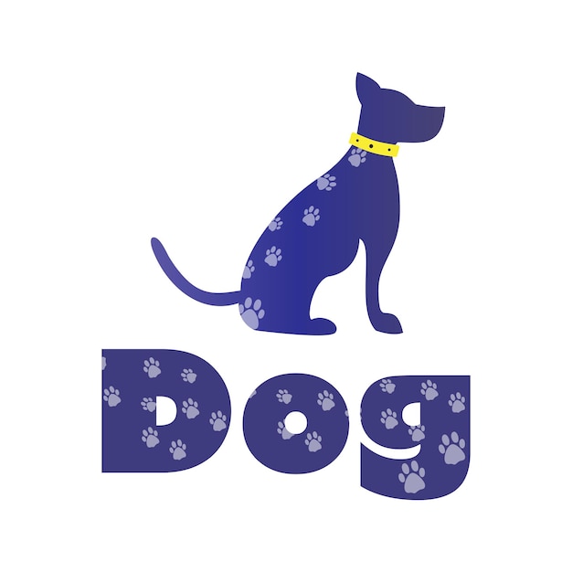 Vektor hunde-logo-tier-ikonen-eps-datei-vorlage